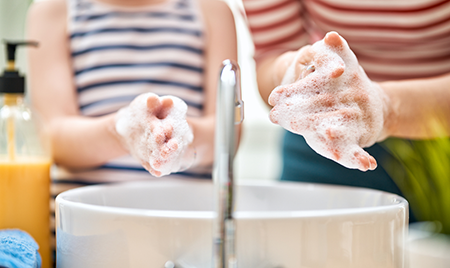 Handwashing A Family Activity